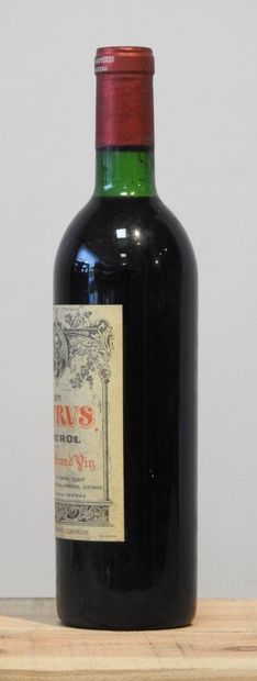 1 bottle
Château Petrus - Pomerol - 1971
Label...