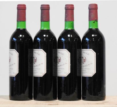 4 bouteilles
Pavillon rouge - Château Margaux...