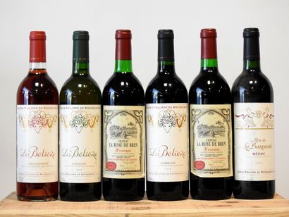 6 bouteilles
2 Château le Rose de Bren -...