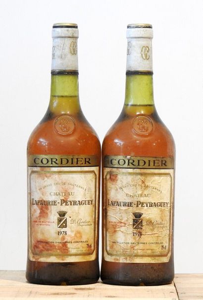 2 bottles
Château Lafaurie Peyraguey - Sauterne...