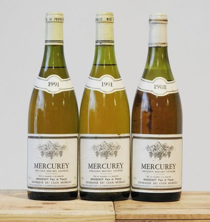 3 bottles
Mercurey - Domaine du Clos Moreau...