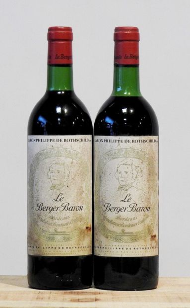 2 bouteilles
Le Berger Baron - Bordeaux -...