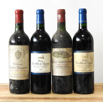 4 bouteilles
1 Château Troplong Mondot -...