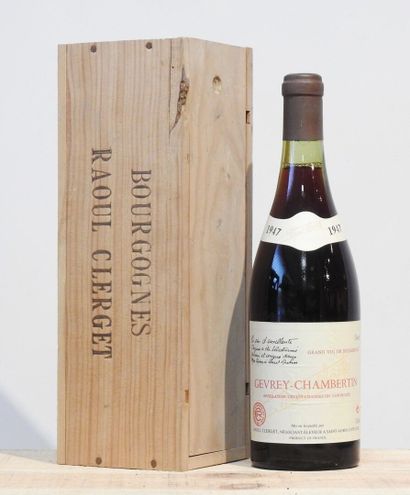 1 bouteille
Gevrey-Chambertin - Raoul Clerget...