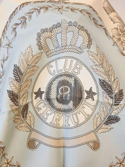 CERRUTI Club
Silk square with passementerie...