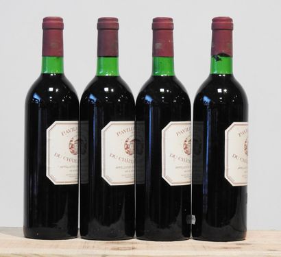 4 bouteilles
Pavillon rouge - Château Margaux...