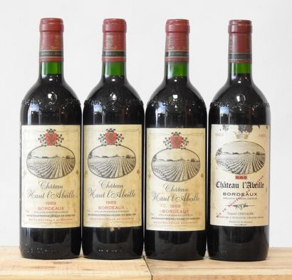 4 bottles
3 Château Haut l'Abeille - Bordeaux...