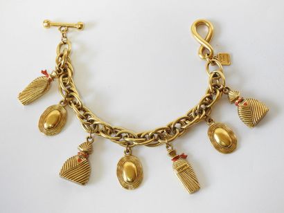 UNGARO - Paris
Gold-plated metal bracelet...
