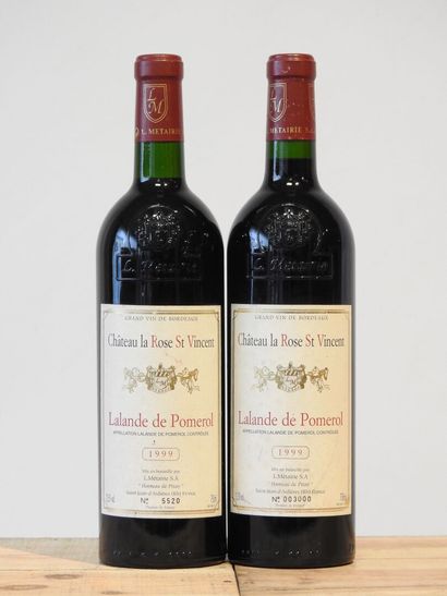 2 bouteilles
Château de la Rose St Vincent...