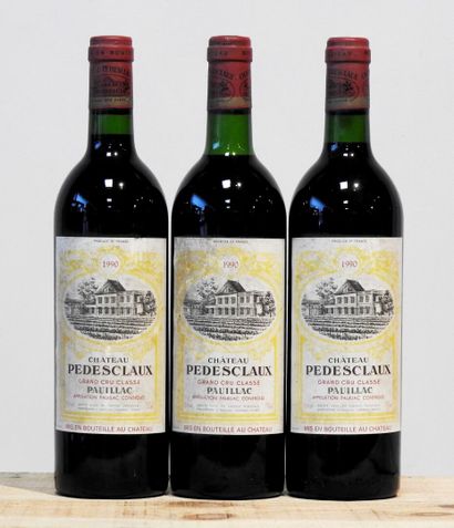 3 bouteilles
Château Pedesclaux - Pauillac...