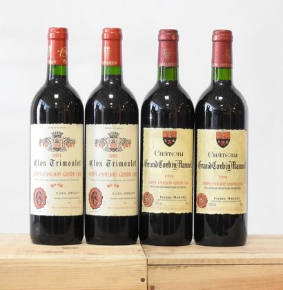 4 bottles
2 Clos Trimoulet - Saint Emilion...