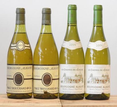 4 bouteilles
2 Bourgogne Aligoté - Paul Bouchard...