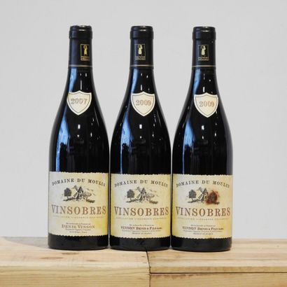 3 bottles
1 Domaine du Moulin - Vinsobres...