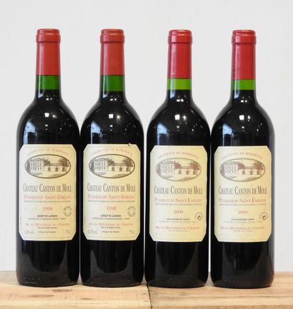 4 bottles
2 Château Canton de Mole - Puisseguin...