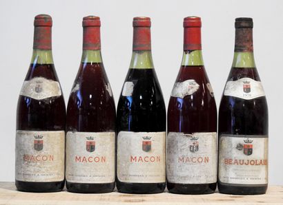 5 bouteilles
1 Macon - Emile Chandesais -...