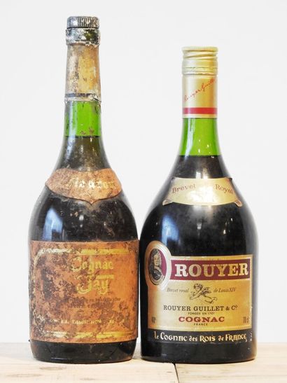 2 bouteilles
1 Cognac Champagne Jay 70 cl.
1...