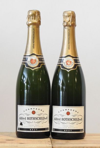 2 bottles
Champagne Alfred Rothschild & Cie...