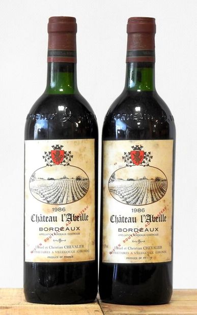 2 bottles
Château l'Abeilles - Bordeaux -...