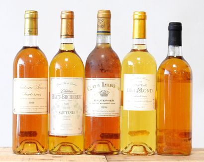 5 bouteilles
Clos Labère - Sauternes - 1994
Château...