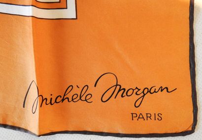 Michèle MORGAN - Paris
Silk square with geometric...