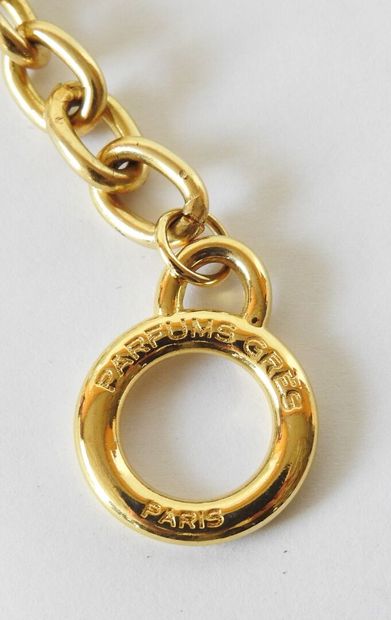Parfums GRES - Paris
Gold-plated metal bracelet...