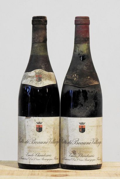 2 bouteilles
Côte de Beaune Villages - Emile...