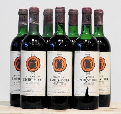 7 bouteilles
Château Le Souley-Sainte Croix...