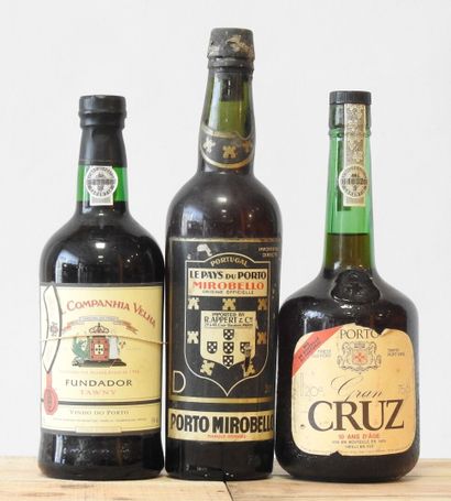 3 bouteilles
Porto tawny - Fundator- Companhia...