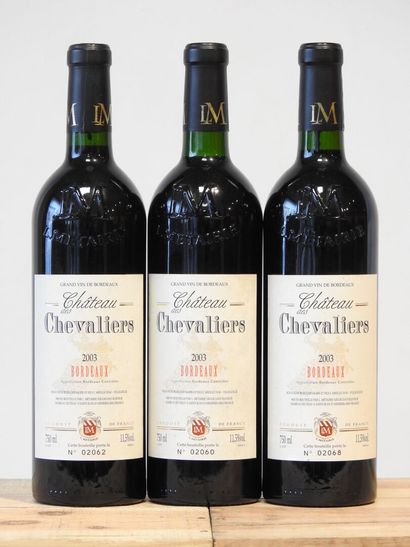 3 bouteilles
Château des Chevaliers - Bordeaux...