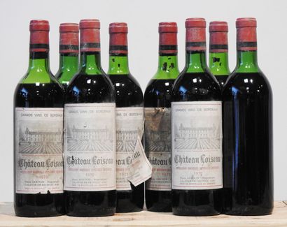 8 bouteilles
3 Château Loiseau - Bordeaux...