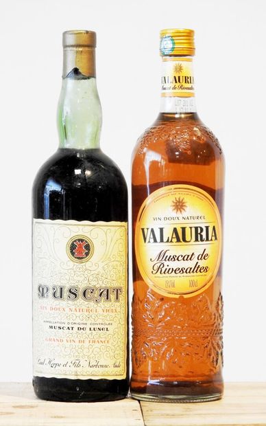 2 bouteilles
1 Valauria Muscat de Rivesaltes...