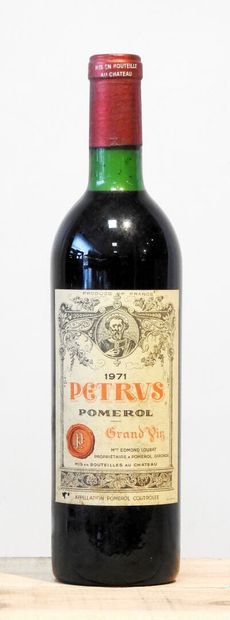1 bottle
Château Petrus - Pomerol - 1971
Label...