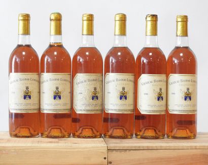 6 bottles
Château Bastor Lamontagne - Sauternes...