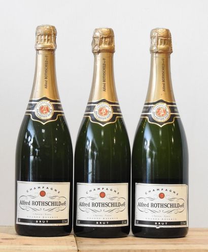 3 bottles
Champagne Alfred Rothschild & Cie...