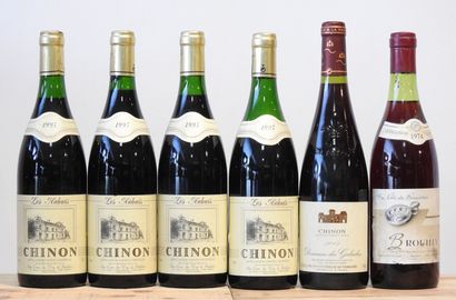 6 bottles
4 Les Aubuis - Chinon - Des Caves...