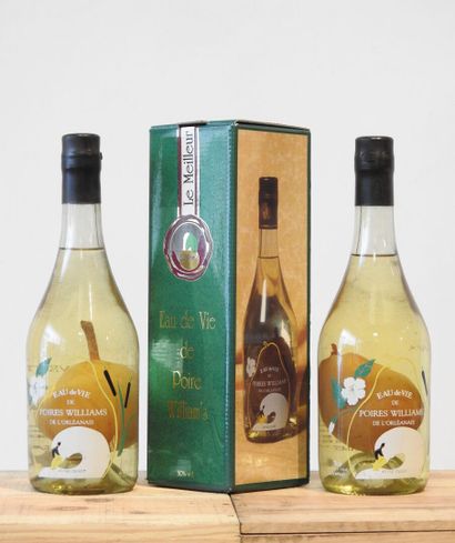 3 bouteilles
3 Eau de vies de poires Williams...
