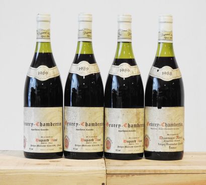4 bottles
1 Gevrey Chambertin - Dupard ainé...