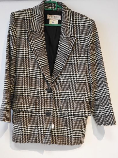 Yves SAINT-LAURENT Variation
100% wool two-pocket...