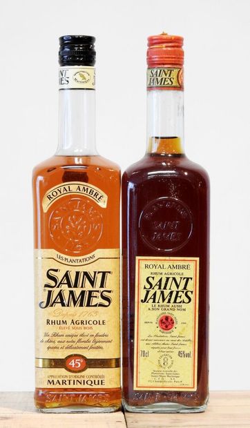 2 bouteilles
2 Saint James Royal ambré 70...