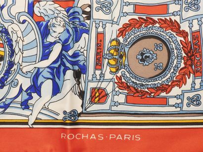 ROCHAS - Paris
Hand-rolled silk square decorated...