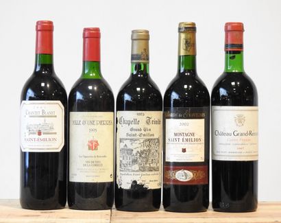 5 bouteilles
1 Chantet Blanet - Saint-Emilion...