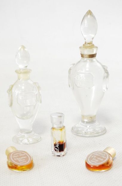Christian DIOR
5 flacons de parfums dont...