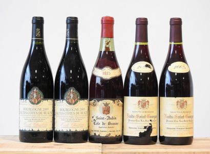 5 bouteilles
2 Tastevinage - Hautes Côtes...
