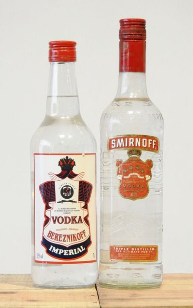 2 bouteilles
1 Smirnoff triple distilled...