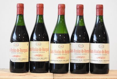 5 bouteilles
3 Saint-Nicolas-de-Bourgueil...