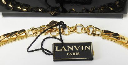 LANVIN - Paris
Flexible flat mesh necklace...