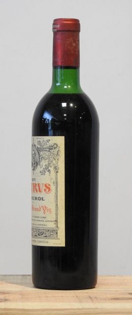 1 bottle
Château Petrus - Pomerol - 1971
Minor...