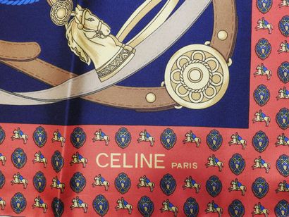 CELINE - Paris
Foulard en soie à décor de...