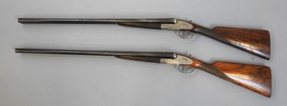 Paire de fusils à platines G. GRANGER vendu...