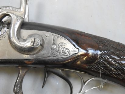 Fusil à piston probablement par Etienne CAMBERT,...